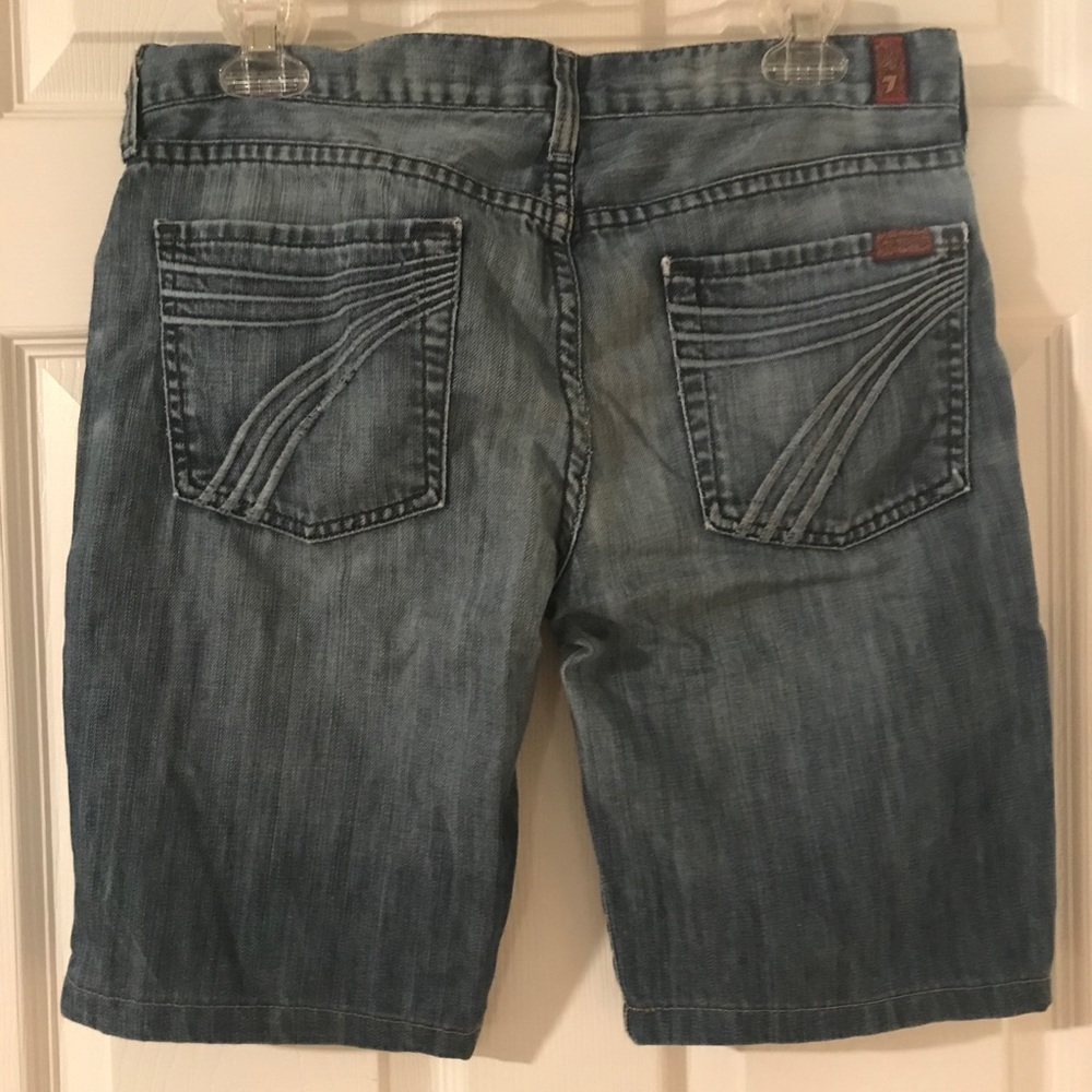 7 for all Mankind Jean Shorts